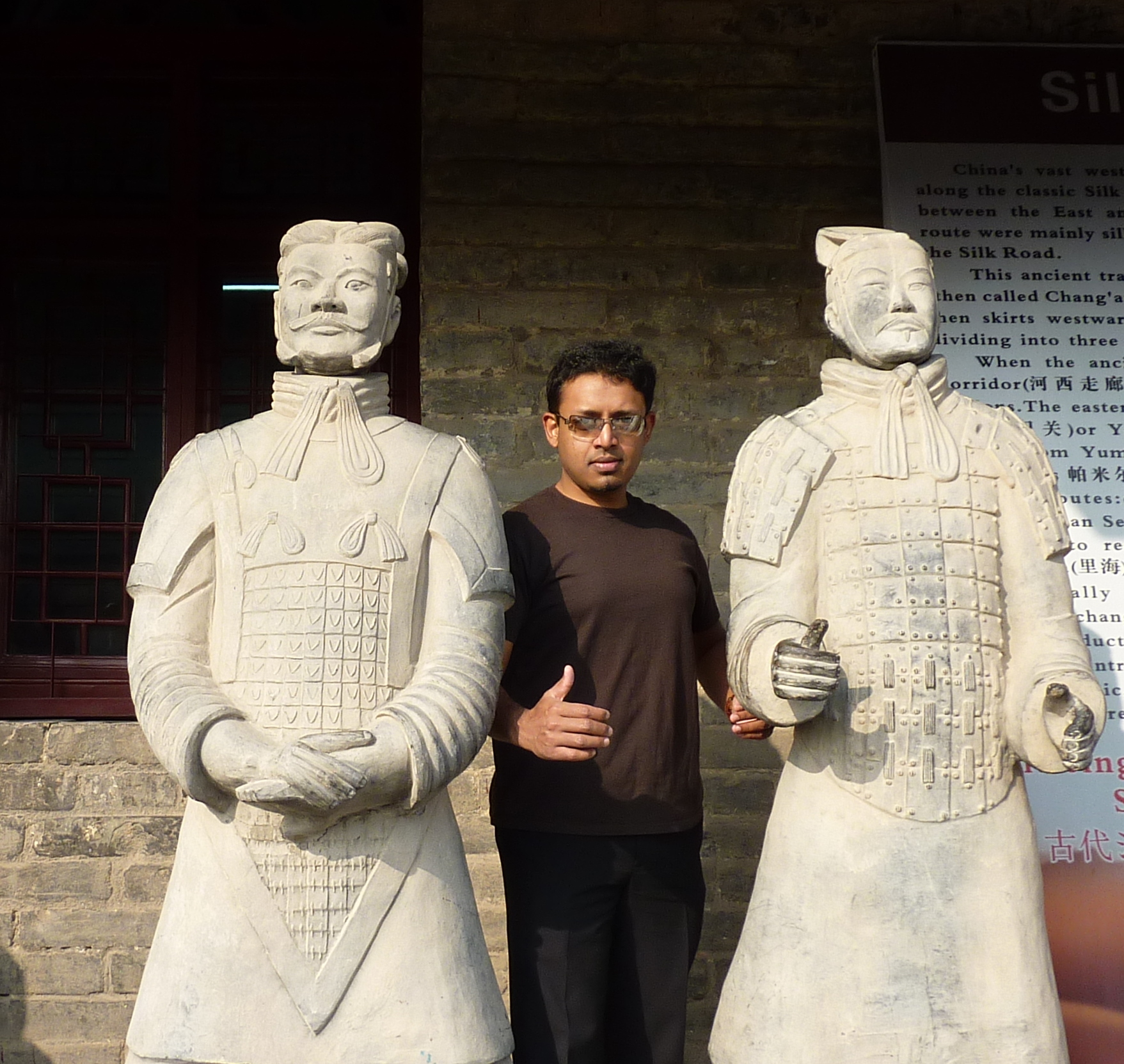 Indraneel Das in Xi'an, China